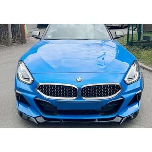 BMW G29 2018+ - Tampon Splitter/Ön, A Plus M Performance V1 Stil, Piano Black Parlak Ürün Yüzeyi, Vakum