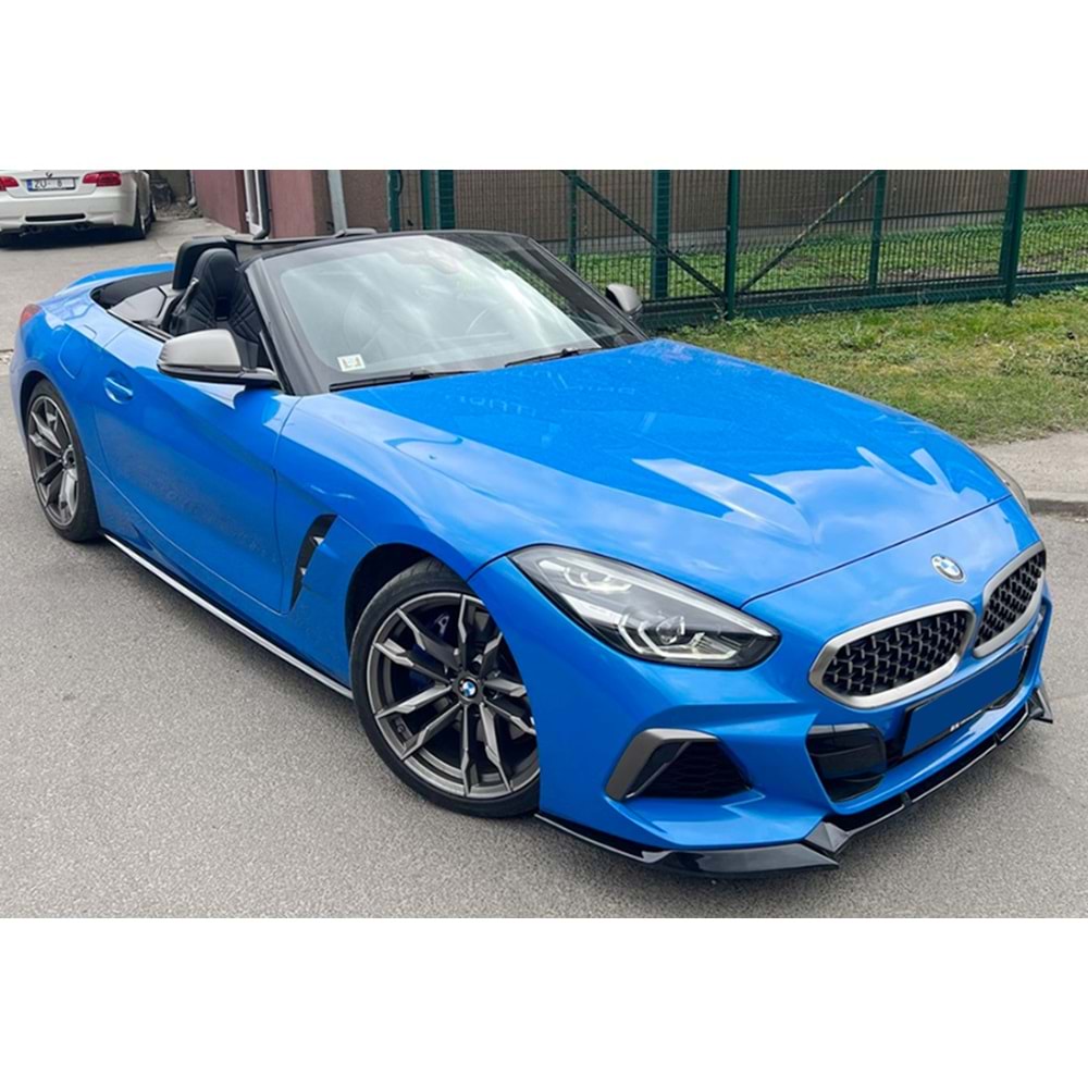 BMW G29 2018+ - Tampon Splitter/Ön, A Plus M Performance V1 Stil, Piano Black Parlak Ürün Yüzeyi, Vakum