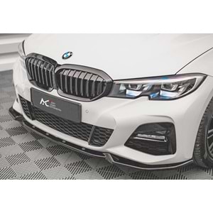 BMW G20 2019+ - Tampon Lipi/Ön, A Plus M Pack V4 Stil, Piano Black Parlak Ürün Yüzeyi, Vakum