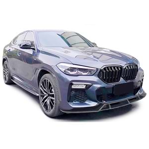 BMW G06 2020+ - Tampon Lipi/Ön, A Plus M Performance Stil, M Spt. Tmpn., Piano Black Parlak Ürün Yüzeyi, Vakum