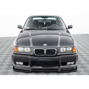 BMW E36 1990+ - Tampon Lipi/Ön, B Plus M3 GTR Stil, Piano Black Ürün Yüzeyi, Vakum