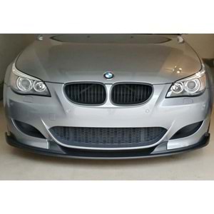 BMW E60 2003+ - Tampon Lipi/Ön, B Plus Hamann M5 Stil, Flaplı, Piano Black Ürün Yüzeyi, Vakum