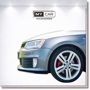 VW Jetta Mk6 2010+ - Body Kit/Tampon Ön, GLI Stil Chn., Pnjr., İşlem Yapılmamış Ham Ürün Yüzeyi, PP, Set