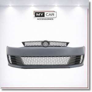 VW Jetta Mk6 2010+ - Body Kit/Tampon Ön, GLI Stil Chn., Pnjr., İşlem Yapılmamış Ham Ürün Yüzeyi, PP, Set