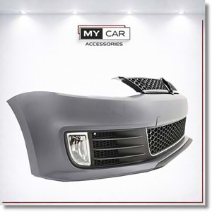 VW Jetta Mk6 2010+ - Body Kit/Tampon Ön, GLI Stil Chn., Pnjr., İşlem Yapılmamış Ham Ürün Yüzeyi, PP, Set