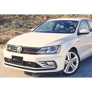 VW Jetta Mk6 FL 2014+ - Tampon/Ön, GLI Stil Chn., Pnjr., İşlem Yapılmamış Ham Ürün Yüzeyi, Set, ABS