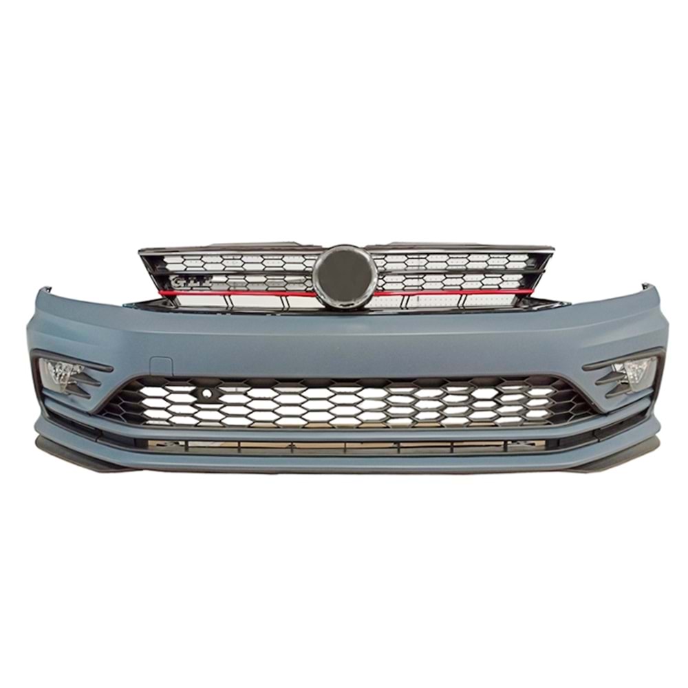 VW Jetta Mk6 FL 2014+ - Tampon/Ön, GLI Stil Chn., Pnjr., İşlem Yapılmamış Ham Ürün Yüzeyi, Set, ABS