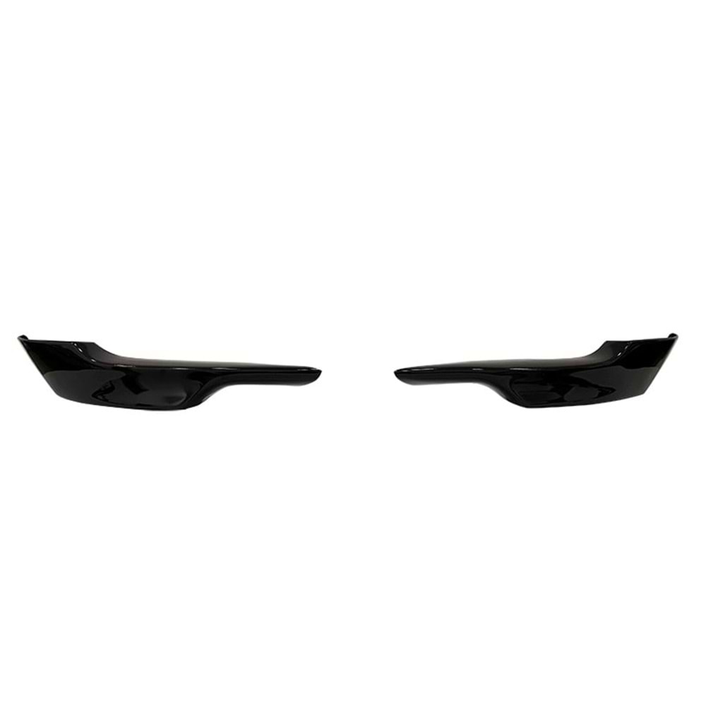 BMW E92 2007+ - Tampon Flap/Ön M Technic V1 Stil, Piano Black Ürün Yüzeyi, Vakum, Set