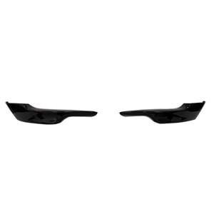 BMW E92 2007+ - Tampon Flap/Ön M Technic V1 Stil, Piano Black Ürün Yüzeyi, Vakum, Set