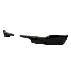 BMW E92 2007+ - Tampon Flap/Ön M Technic V1 Stil, Piano Black Ürün Yüzeyi, Vakum, Set