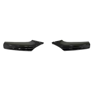 BMW F10 2010+ - Tampon Flap/Ön, B Plus M Performance V1 Stil, Piano Black, Vakum, Set