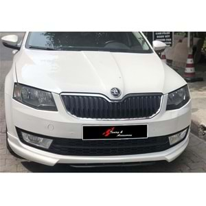 Skoda Octavia Mk3 2013+ - Ön Ek Rieger Stil, İşlemsiz Ham Yüzey Vakum