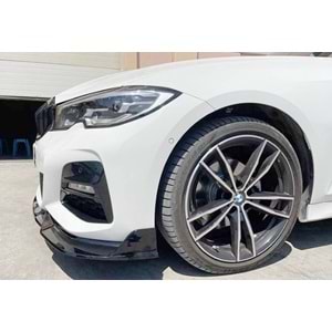 BMW G20 2019+ - Ön Lip M Sport 330i Stil, Piano Black Vakum