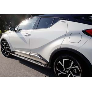 Toyota CHR 2016+ - Basamak Oem Stil Noktalı , ABS Alüminyum Set