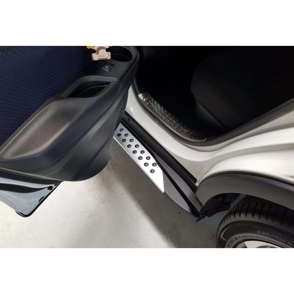 Toyota CHR 2016+ - Basamak Oem Stil Noktalı , ABS Alüminyum Set