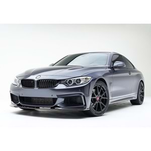 BMW F32 2014+ - Tampon Lipi/Ön, A Plus Vorstainer V2 Style, Piano Black Parlak Ürün Yüzeyi, Vakum