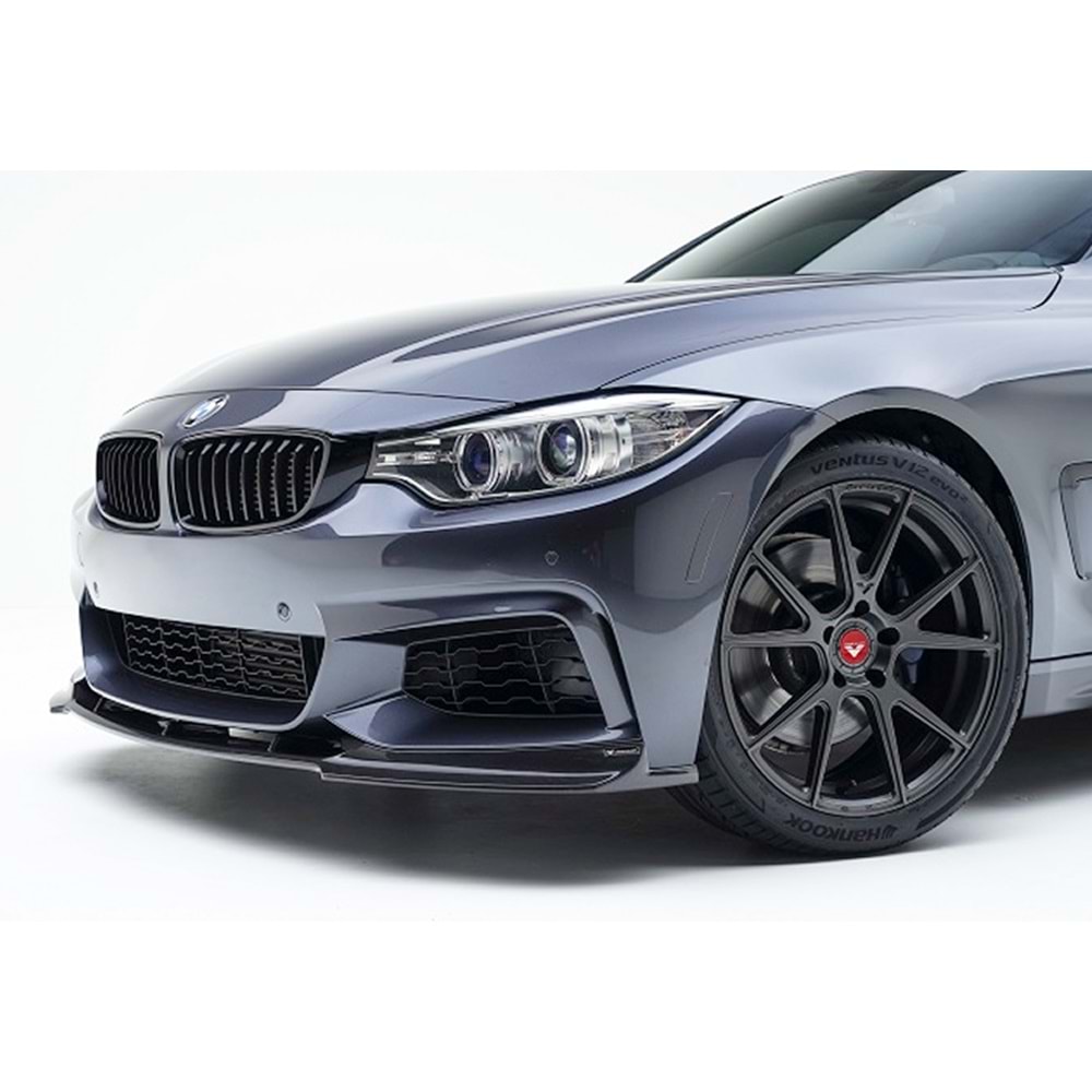 BMW F32 2014+ - Tampon Lipi/Ön, A Plus Vorstainer V2 Style, Piano Black Parlak Ürün Yüzeyi, Vakum