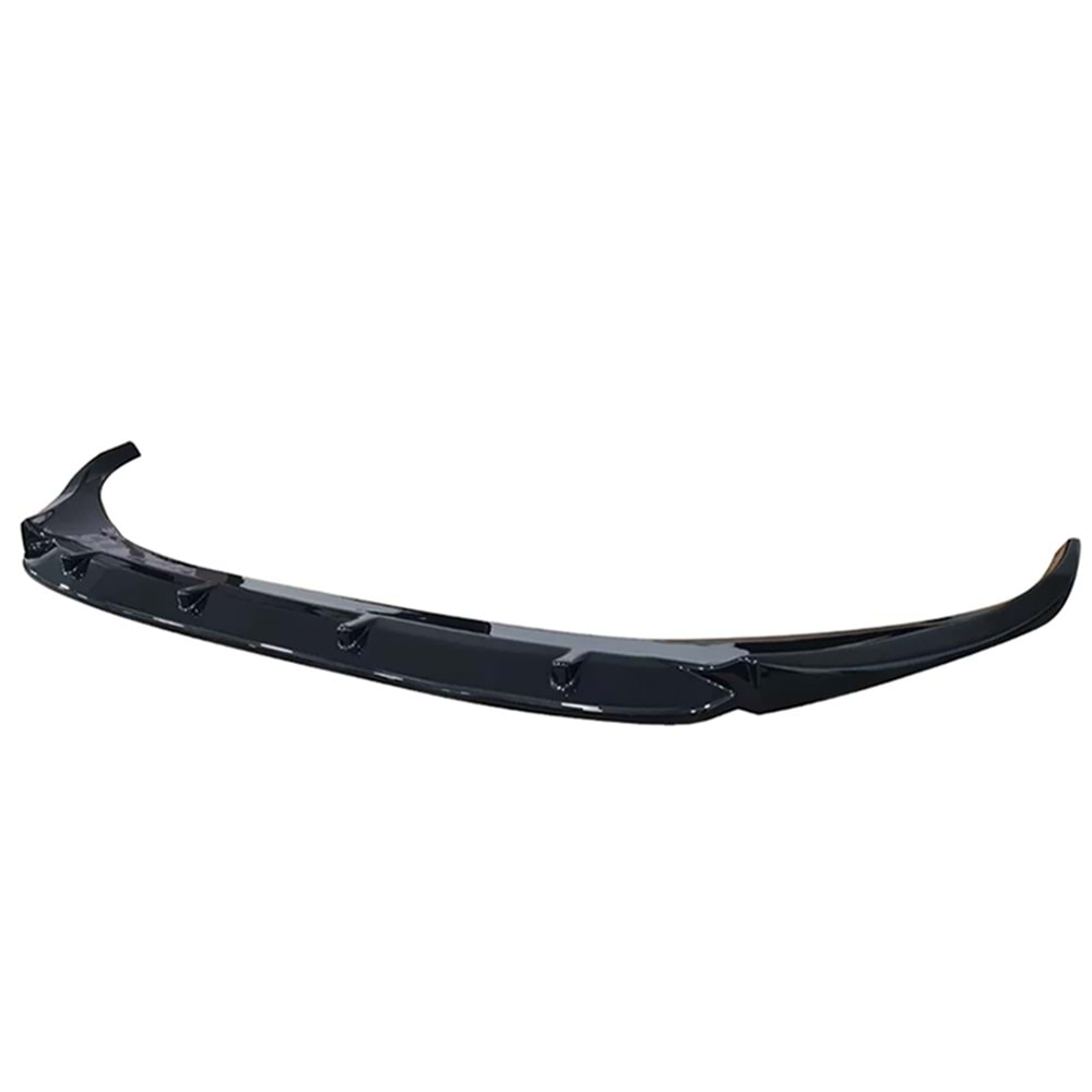 VW Caddy Mk3 FL1 2010+ - Tampon Lipi/Ön, A Plus Std Line V1 Stil, Piano Black Parlak Ürün Yüzeyi, Vakum