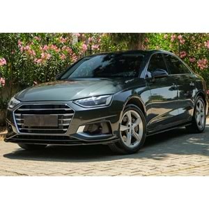 Audi A4 B9 FL 2019+ - Tampon Lipi/Ön, A Plus Std. Line V1 Stil, Piano Black Parlak Ürün Yüzeyi, Vakum