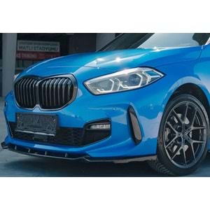 BMW F40 2019+ - Tampon Lipi/Ön, A Plus M Technic V2 Stil Stil, Piano Black Parlak Ürün Yüzeyi, Vakum