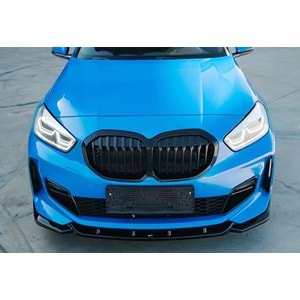 BMW F40 2019+ - Tampon Lipi/Ön, A Plus M Technic V2 Stil Stil, Piano Black Parlak Ürün Yüzeyi, Vakum