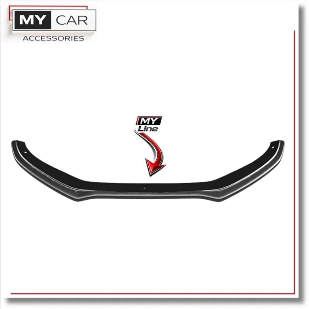 Audi A4 S B8 FL 2012+ - Tampon Lipi/Ön, A Plus S/S Line V1 Stil, Piano Black Parlak Ürün Yüzeyi, Vakum