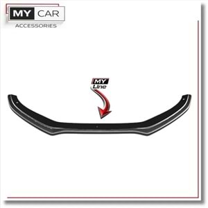 Audi A4 S B8 FL 2012+ - Tampon Lipi/Ön, A Plus S/S Line V1 Stil, Piano Black Parlak Ürün Yüzeyi, Vakum