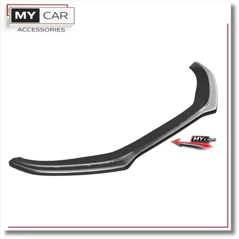 Audi A4 S B8 FL 2012+ - Tampon Lipi/Ön, A Plus S/S Line V1 Stil, Piano Black Parlak Ürün Yüzeyi, Vakum