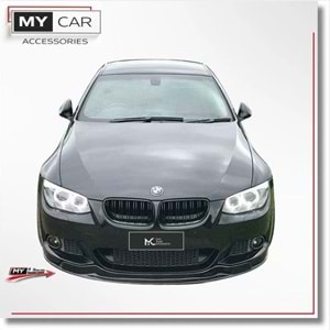 BMW E92 LCI 2009+ - Tampon Lipi/Ön, A Plus M Sport Arkym V1 Stil, Piano Black Parlak Ürün Yüzeyi, Vakum