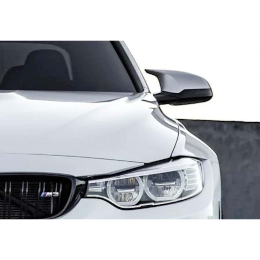 BMW F30 2012+ - Ayna Kapağı A Pls+ Batman M3 V2 Stil, Yapıştırma, Piano Black Boyalı Ürün Yüzeyi, ABS, Set