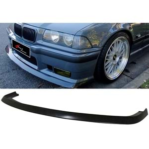 BMW E36 1990+ - Ön Lip M3 Stil, Piano Black Ürün Yüzeyi, Vkm.