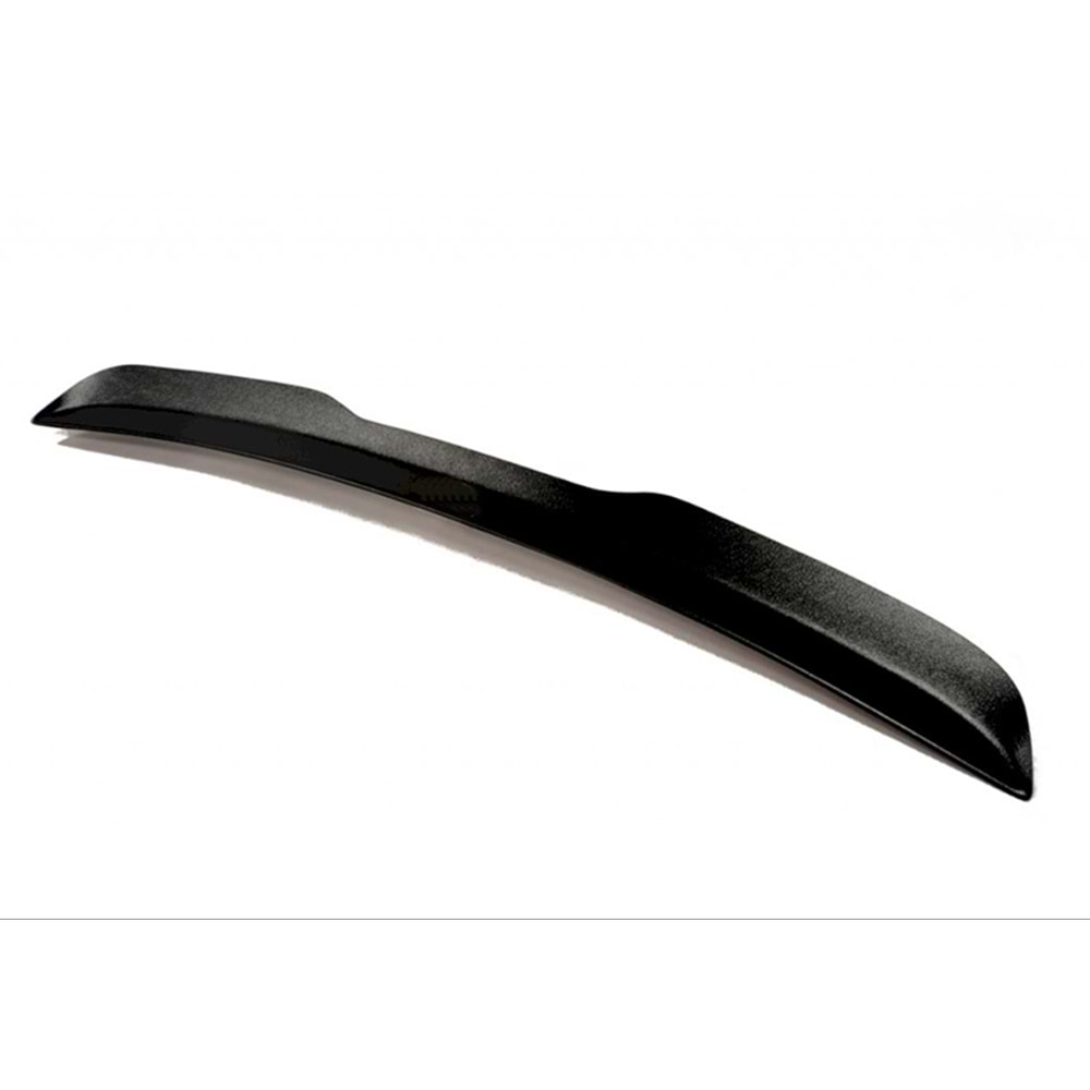 VW Polo Mk5 2009+ - Spoiler B Plus GTI/R Line V1 Stil, Tavan Üzeri, Piano Black Ürün Yüzeyi, Vakum