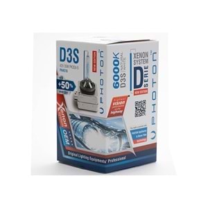 W.Photon - D3S Xenon Ampul, Oem Stil 6000K, % 50 Aydınlatma