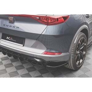Seat Cupra Formentor Mk1 2020+ - Flap/Arka Yan, A Plus Cupra V1 Stil, Piano Black Parlak Ürün Yüzeyi, Vakum, Set