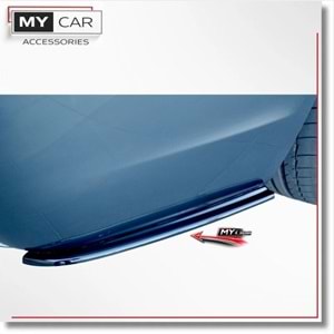 BMW E60 2003+ - Tampon Flap/Arka Yan, A Plus M Pack V1 Stil, Piano Black Ürün Yüzeyi, Vakum, Set