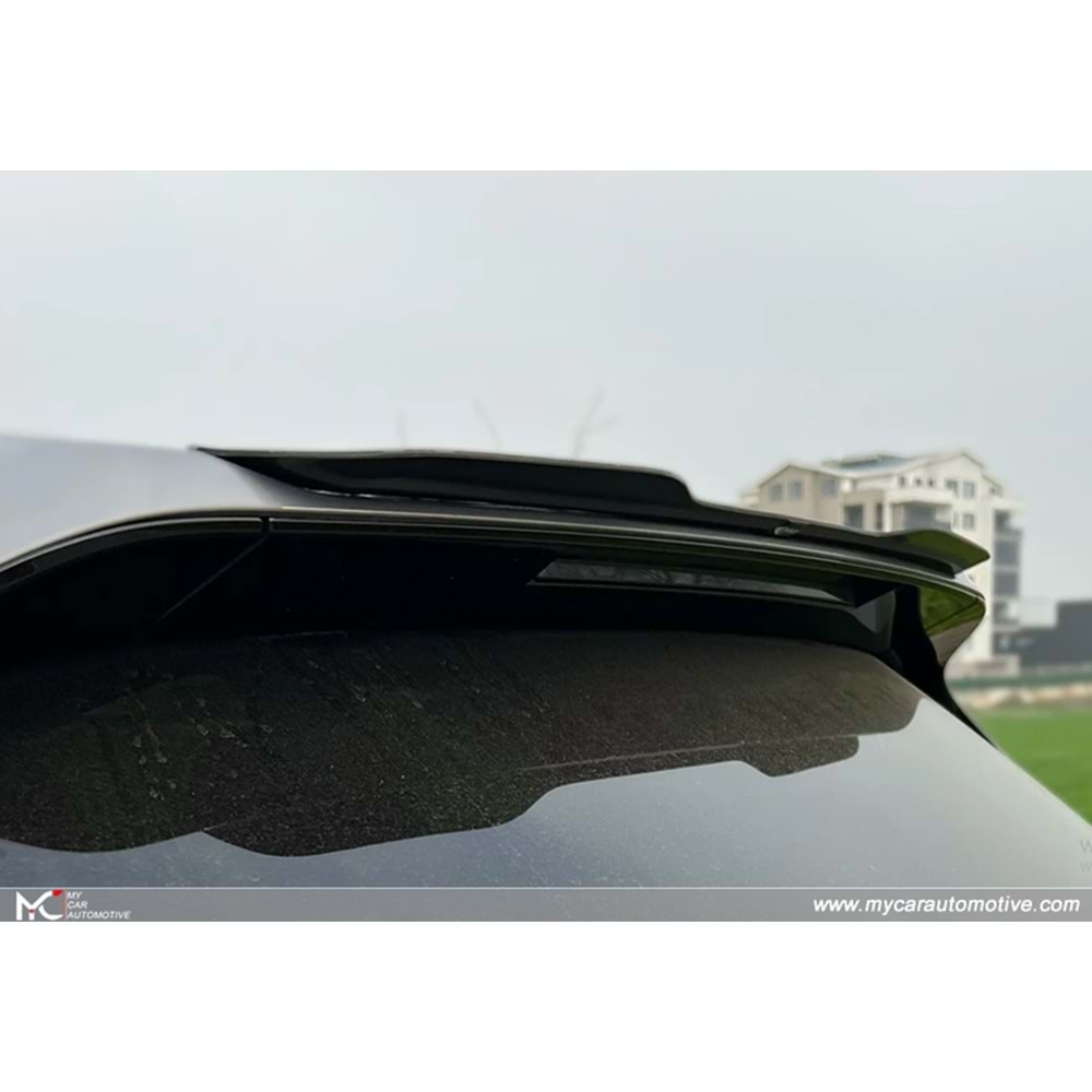BMW i20 2021+ - Spoiler A Plus M Pack Cap V1 Stil, Çift Taraflı Piano Black Parlak Ürün Yüzey Vkm
