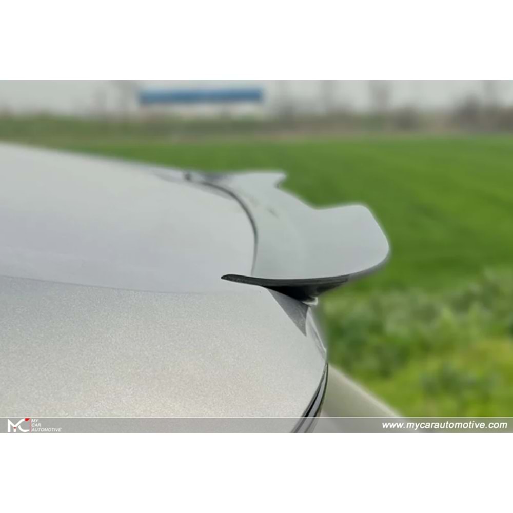 BMW i20 2021+ - Spoiler A Plus M Pack Cap V1 Stil, Çift Taraflı Piano Black Parlak Ürün Yüzey Vkm
