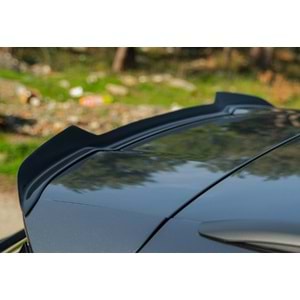 Audi Q5 Mk2 FL 2021+ - Spoiler A Plus S/S Line Cap V1 Stil, Tavan üzeri, Çift Taraflı Piano Black Parlak Ürün Yüzeyi, Vkm.