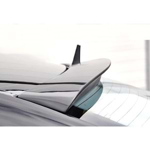 M. Benz W211 2003+ - Spoiler, AMG V2 Stil, Cam Üzeri, Piano Black Boyalı Yüzey, ABS
