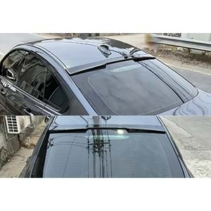 BMW F36 2014+ - Spoiler, M4 V2 Stil, Cam Üzeri, Piano Black Boyalı Ürün Yüzeyi, ABS