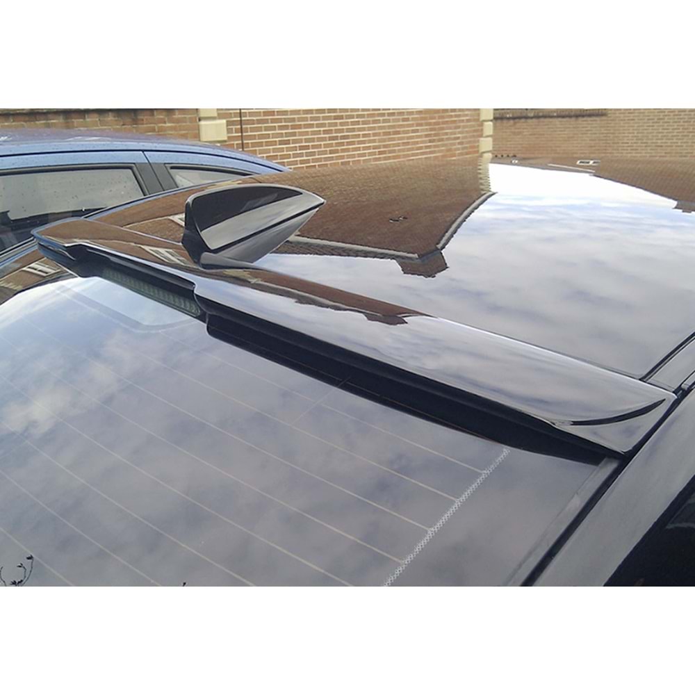 BMW E60 2003+ - Spoiler, M4 V2 Stil, Cam Üzeri, Piano Black Boyalı Ürün Yüzeyi, ABS