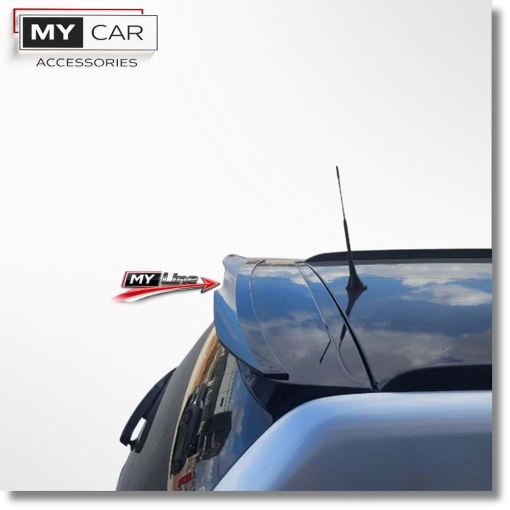 Universal - Spoiler, Max Design V2 Stil, Tavan Üzeri/95 cm, Piano Black Boyalı Ürün Yüzeyi, ABS