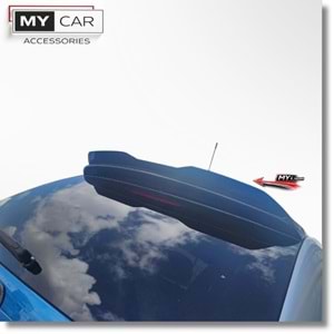 Universal - Spoiler, Max Design V2 Stil, Tavan Üzeri/95 cm, Piano Black Boyalı Ürün Yüzeyi, ABS