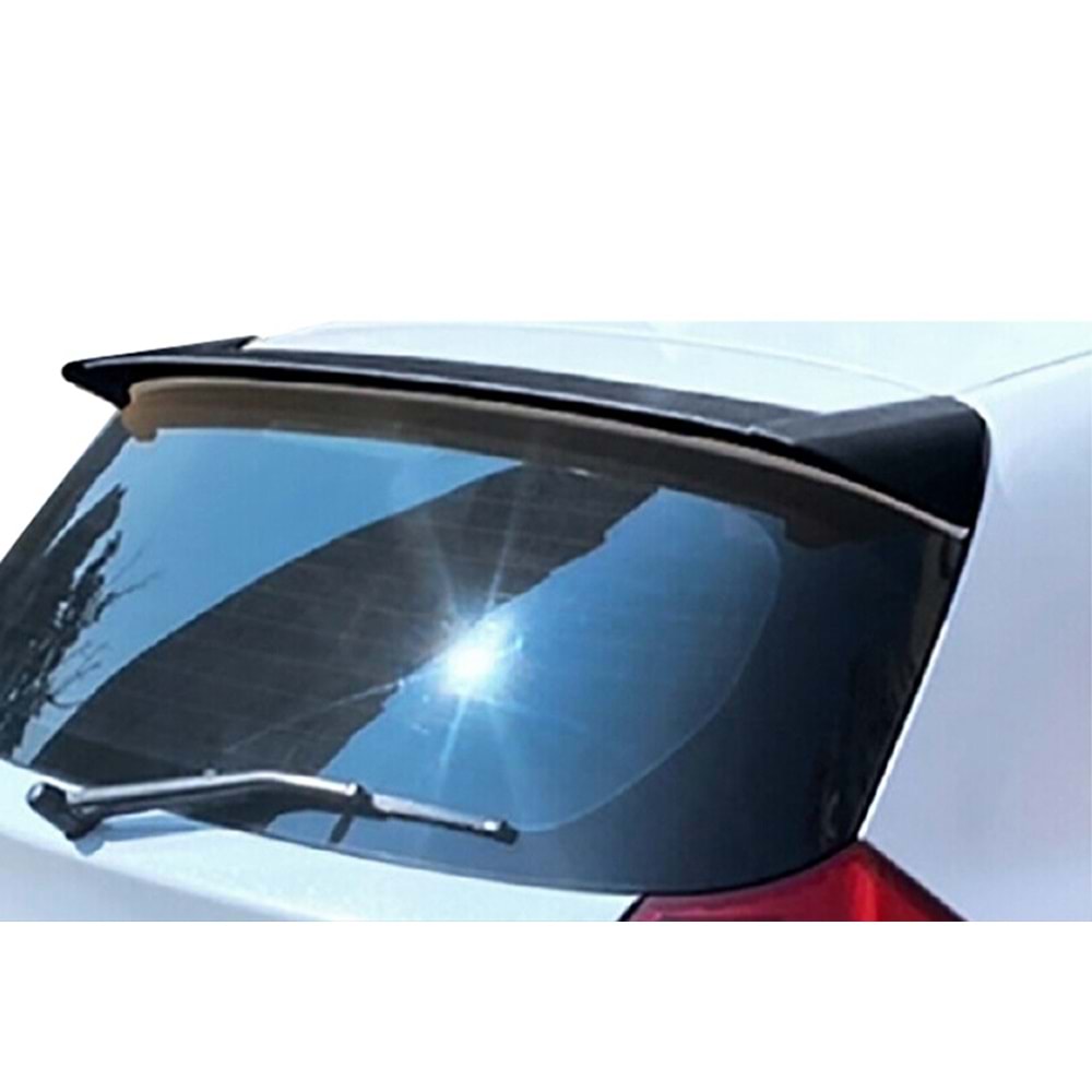 BMW E87 2004+ - Spoiler, 3D V2 Stil, Tavan Üzeri, Piano Black Boyalı Ürün Yüzeyi, ABS