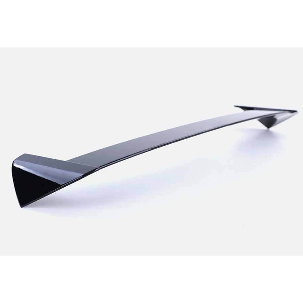 BMW E87 2004+ - Spoiler, 3D V2 Stil, Tavan Üzeri, Piano Black Boyalı Ürün Yüzeyi, ABS