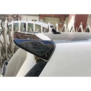 VW Golf Mk6 2008+ - Spoiler GTI/OSIR V2 Stil Tavan Üzeri, Piano Black Boyalı Ürün Yüzeyi, ABS