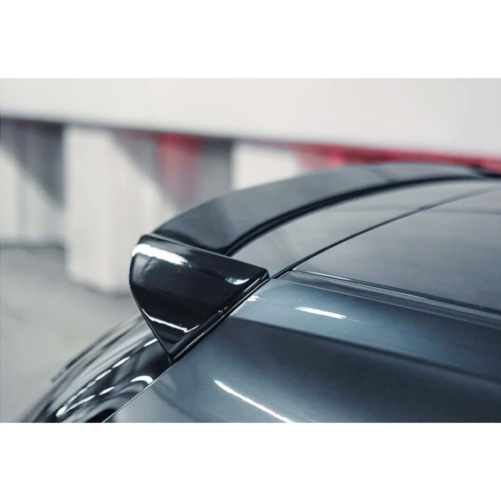 BMW F20 2011+ - Spoiler, M Performance V2 Stil, Tavan Üzeri, Piano Black Boyalı Ürün Yüzeyi, ABS