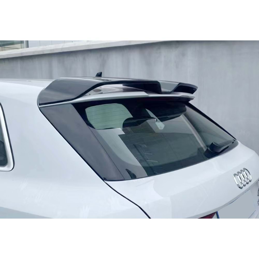 Audi A3 8Y SB 2020+ - Spoiler, Oettinger V2 Stil, Tavan Üzeri, Piano Black Boyalı Ürün Yüzeyi, ABS