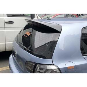 VW Golf Mk6 2008+ - Spoiler ABT V2 Stil, Tavan Üzeri, Piano Black Boyalı Ürün Yüzeyi, ABS