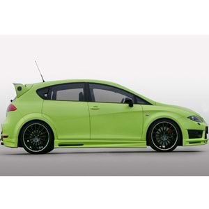 Seat Leon Mk2 FL 2009+ - Spoiler, JE Design V1 Stil, Tavan Üzeri, Piano Black Boyalı Ürün Yüzeyi, FRP